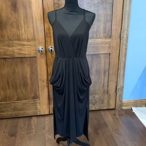 BCBGeneration black drape dress